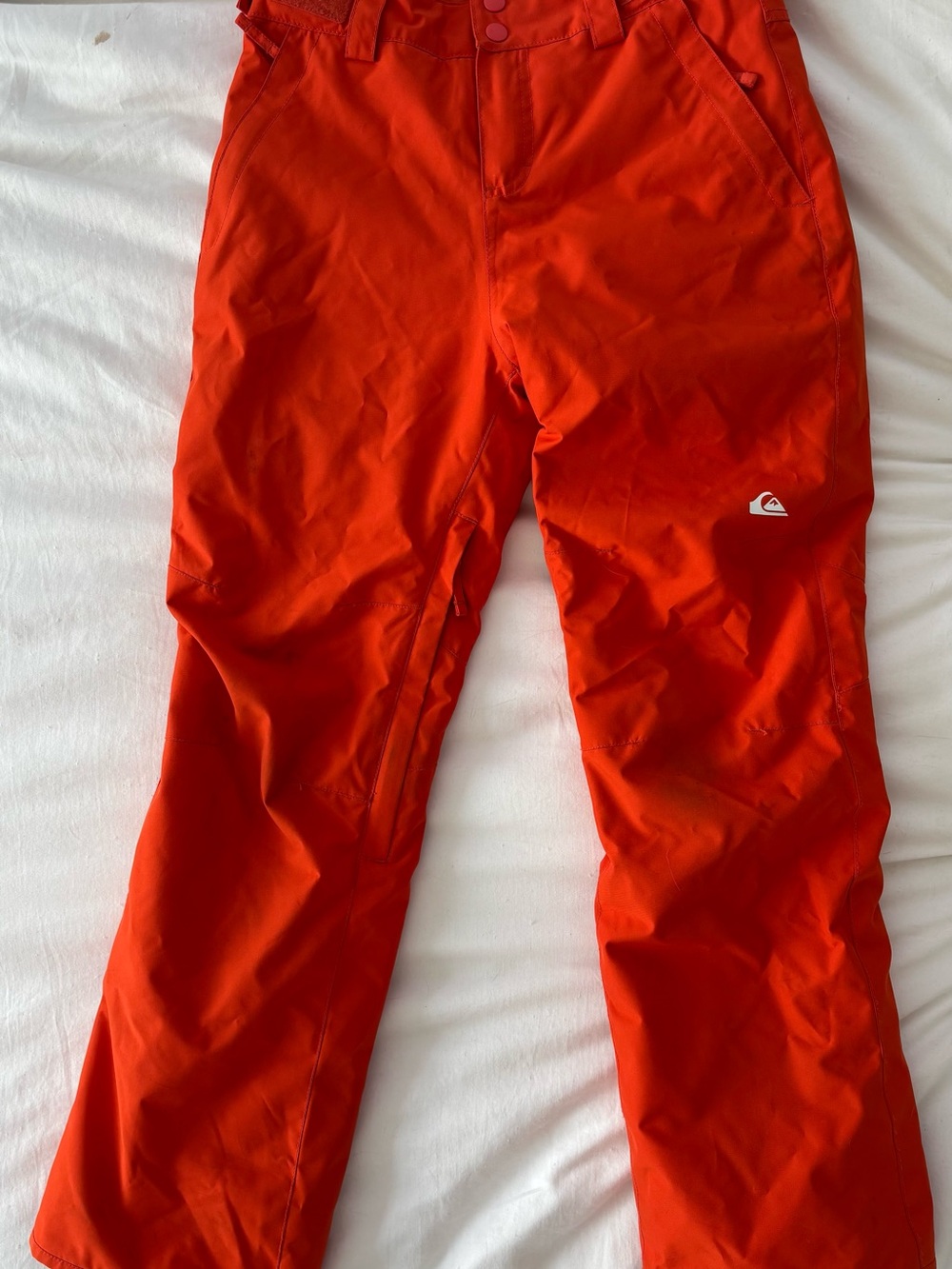 Quiksilver Men’s Bright Orange Snow Pants